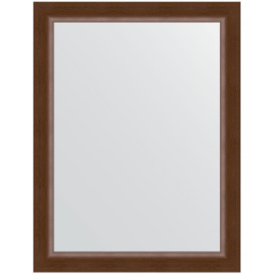 Зеркало настенное Evoform Definite 86х66 BY 1014 в багетной раме Орех 65 мм