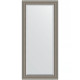 Зеркало настенное Evoform Exclusive 166х76 BY 1307 с фацетом в багетной раме Римское серебро 88 мм  (BY 1307)