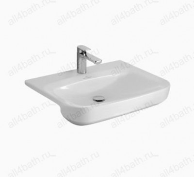 Villeroy&Boch SENTIQUE 51465501 раковина  полувстраиваемая 55,5 см х 45 см