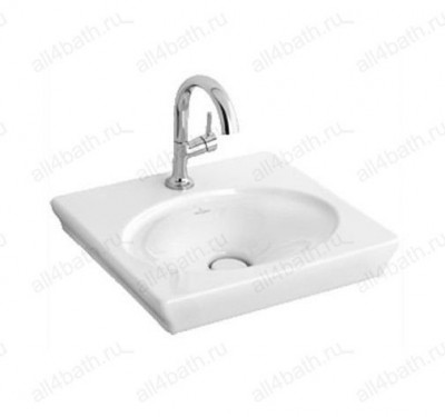 Villeroy&Boch LA BELLE 73245001 раковина компактная 52 см х 46 см