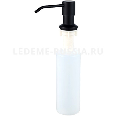Дозатор жидкого мыла Ledeme L405F, белые / черный