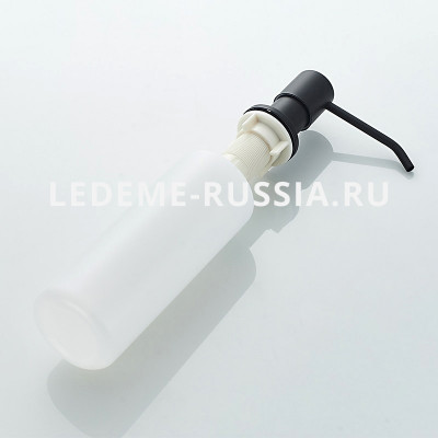 Дозатор жидкого мыла Ledeme L405F, белые / черный