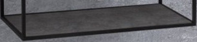 Полка для консоли под раковину Cezares Cadro CADRO-67-MENS-NO 67x42 nero opaco
