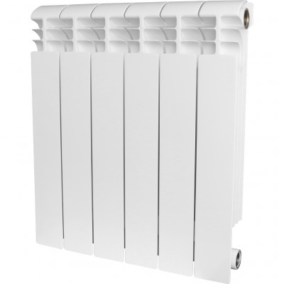 Радиатор биметаллический боковое подключение (белый RAL 9016) STOUT VEGA 500 10 секций (SRB-1310-050010)