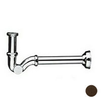 Nicolazzi 5569 DB сифон 1”1/4 без донного клапана для биде, темная бронза