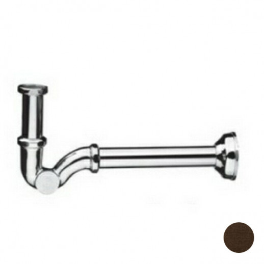 Nicolazzi 5569 DB сифон 1”1/4 без донного клапана для биде, темная бронза