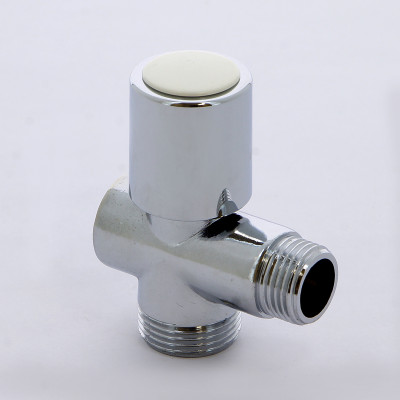 Вентиль проходной для стиральных машин хромированный ITAP 1/2"х3/4"х1/2" (255 1/2')