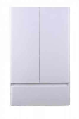 Подвесной шкаф для ванной Style Line Атлантика 100 белый антискрейч с ящиком (СС-00002226)
