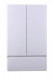 Подвесной шкаф для ванной Style Line Атлантика 100 белый антискрейч с ящиком (СС-00002226)  (СС-00002226)