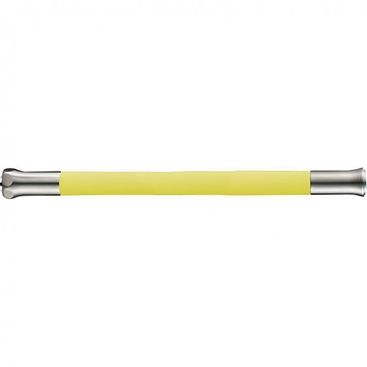 Излив для смесителя Haiba HB7180-15 гибкий (нерж сталь силикон) желтый