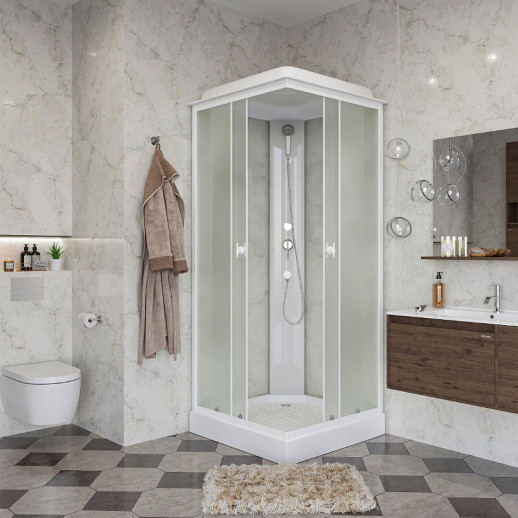 Душевая кабина Niagara Promo 90x90 P90/13Q/MT квадратная