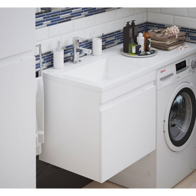 Тумба под раковину Corozo Альтаир 120 SD-00000501 подвесная белая