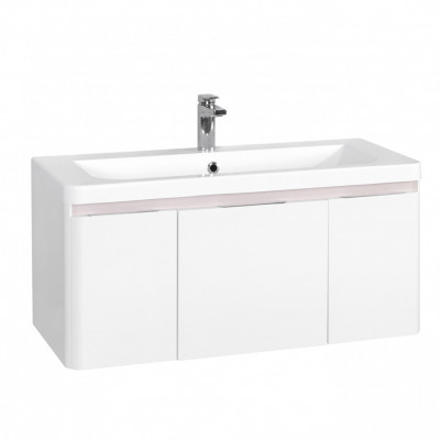 Тумба под раковину Aquaton Шерилл 105 белый (1A206301SH010)