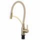 Смеситель для кухни Fmark FS8244C-12, матовое золото  (FS8244C-12)