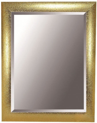 Зеркало в ванную Boheme 531 настенное 75 х 95 см золото