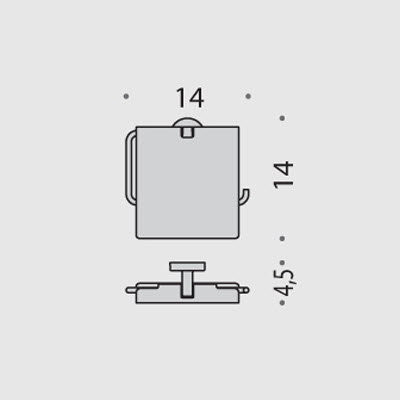COLOMBO Nordic B5291 бумагодержатель закрытый