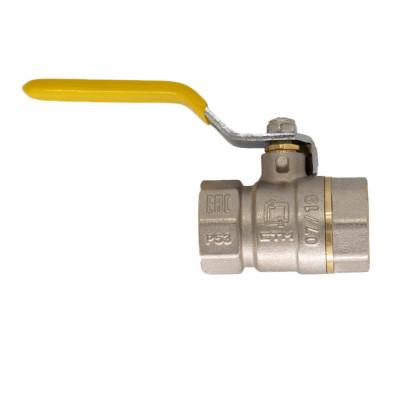 Шаровой кран для газа 2" CTM ГАЗ с рычагом г/г CGFFH002