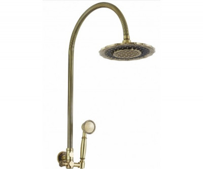 Zorg Antic A 402DS-BR душевая стойка со смесителем, бронза