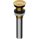 Донный клапан WasserKRAFT A252 Click-Clack золото  (A252)
