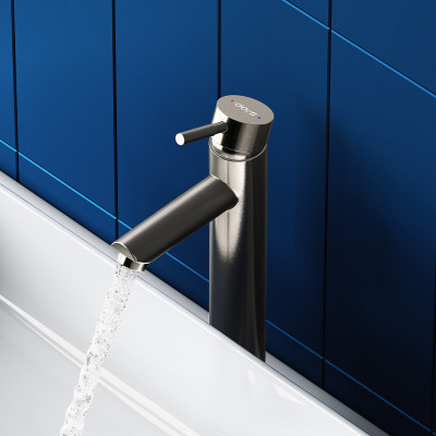 Смеситель для раковины Dorff Logic D3002102SS нерж сталь однорычажный