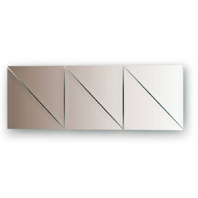 Зеркальная плитка Evoform Refractive 20х20 с фацетом 15 мм BY 1563
