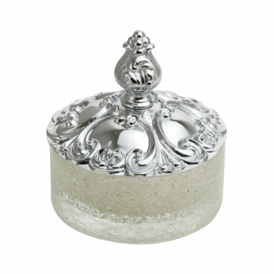 MIGLIORE Elisabetta 17023 косметическая банка низкая, 5 см, хром