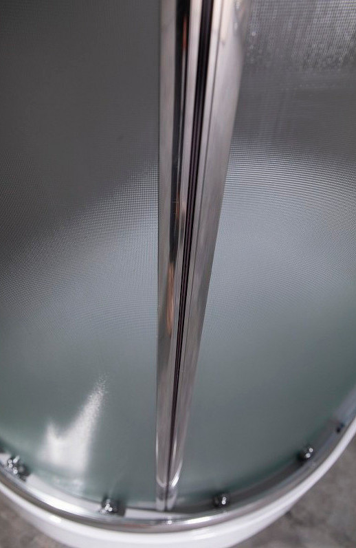 Душевой угол Esbano ESR-8027A 120x80 L ESUGR8027AL пр-ль хром стекло рифленое