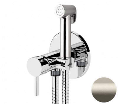 Гигиенический душ со смесителем Remer Metrica MC65WXV, сталь