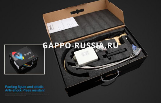 Сенсорный смеситель Gappo бронза (G521)