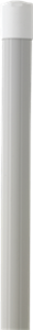 Телескопическая алюминиевая ручка, 1305 - 1810 мм, O32 мм, белый цвет