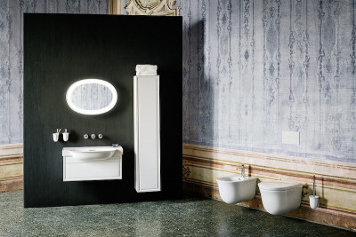 Раковина Laufen The New Classic 80 8.1385.5.400.104.1 белая прямоугольная