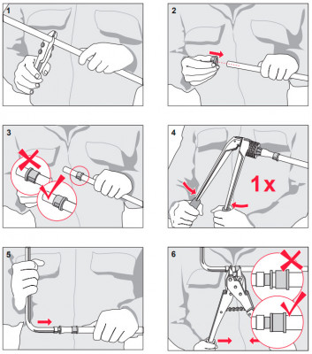 Универсальная многослойная металлополимерная композитная труба 32 TECEflex PE-Xc/Al/PE-RT 32x4 (732032)