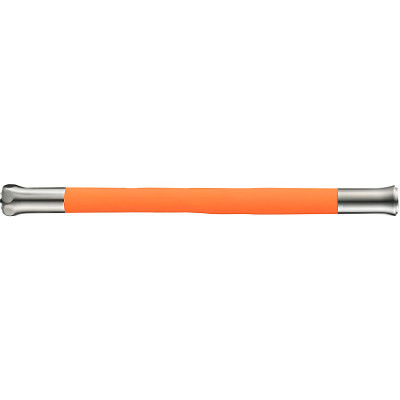 Излив для смесителя Haiba HB7180-16 гибкий (нерж сталь силикон) оранжевый