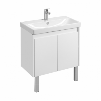 Тумба под раковину Aquaton Сканди Doors 80 1A282901SD010 белая