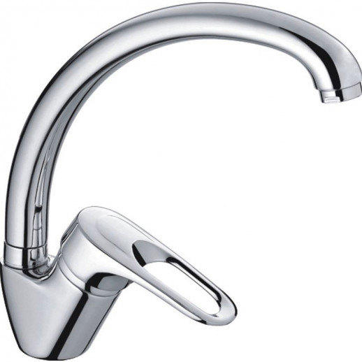 Смеситель для кухни Haiba HB4104 (латунь) хром