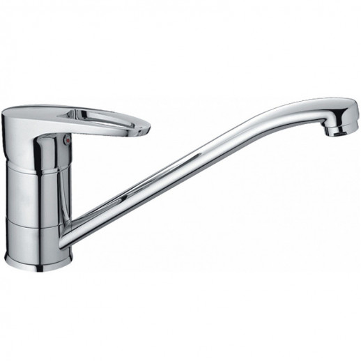 Однорычажный смеситель для кухни Haiba HB4265 с поворотным изливом (латунь) хром