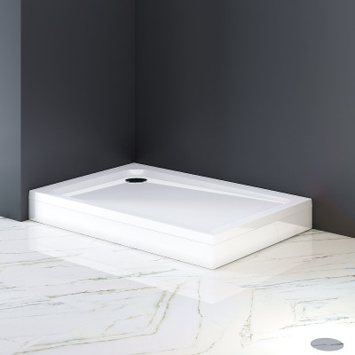 Акриловый душевой поддон AM.PM Gem 120х80 W90T-404-12080W белый прямоугольный