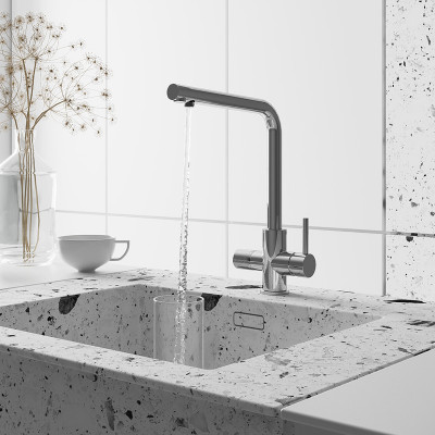 Кухонный смеситель Paini Primavera PRCR6433VEB90 хром