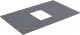 Столешница под раковину Allen Brau Priority 40.8х65.8 graphite (1.31009.G)  (1.31009.G)