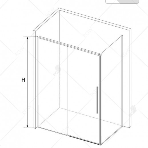 Душевой уголок RGW Stilvoll SV-42G 120x90 32324292-16 прозрачный профиль золото прямоугольный