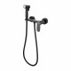 Гигиенический душ со смесителем Haiba HB5516-7, черный  (HB5516-7)