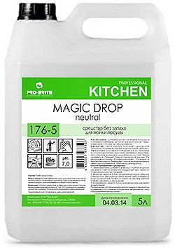 Pro-brite 176 Magic Drop. Neutral средство без запаха для мойки посуды