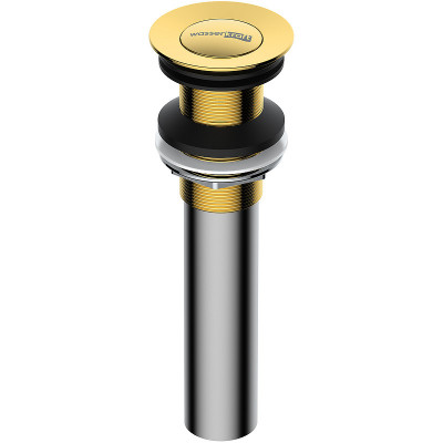 Донный клапан WasserKRAFT A253 Click-Clack золото