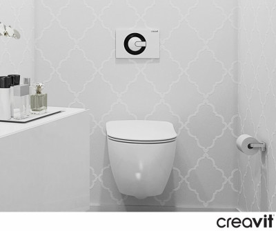 Унитаз Creavit Free FE322-11CB00E-0000 подвесной белый без сиденья