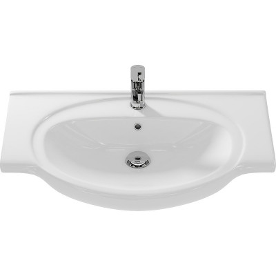 Раковина Cersanit Erica 80 S-UM-ERI80/1-w белая полукруглая