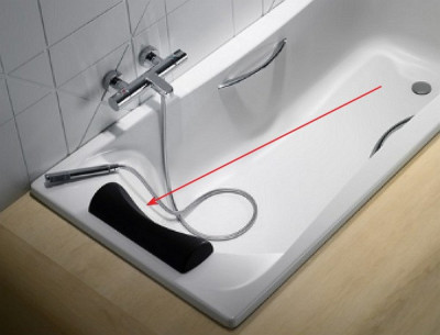 Roca BeCool 247997000 подголовник для ванны