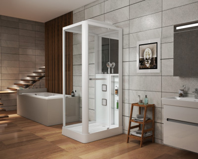 Душевая кабина GROSSMAN GR-122 100x80х225 см низкий поддон