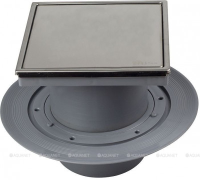 Трап для душа Pestan Confluo Standard 10х10 Plate 13702567  Полипропилен