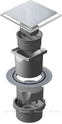 Трап для душа Pestan Confluo Standard 10х10 Plate 13702567  Полипропилен