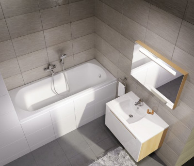 RAVAK C631R00000 Акриловая ванна Domino Plus 170 см 75